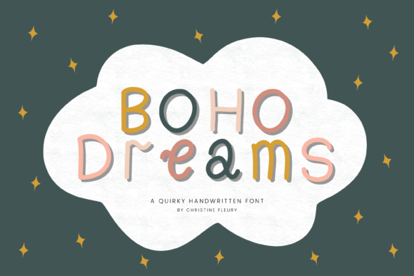 Boho Dreams: A Handwritten Font for Dreamy Projects