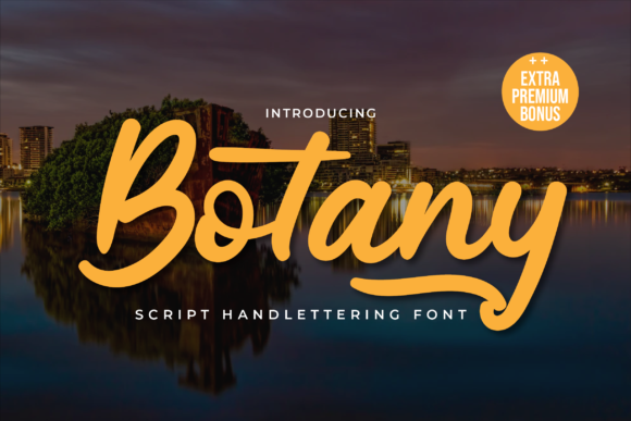 Botany: A Handwritten Font for Authentic Branding