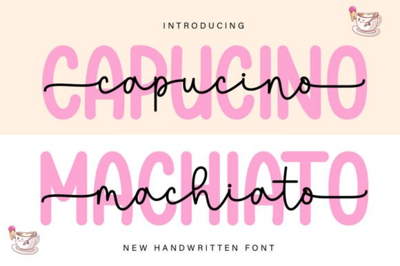 Capucino Machiato Duo: A Stylish Font for Your Projects
