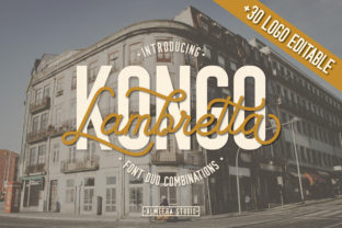Exploring the Lambretta Kongo Duo Font Collection