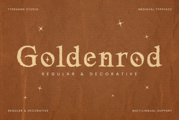 Goldenrod: Where Medieval Charm Meets Modern Design