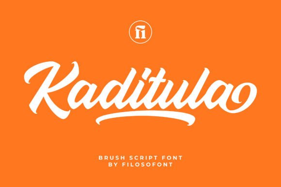 Kaditula: A Modern Brush Script for Outstanding Designs