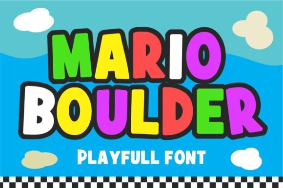 Mario Boulder: The Bold, Friendly Font for Every Creative Project