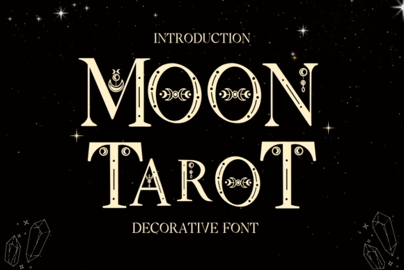 Moon Tarot: A Celestial Serif for Mystical Branding