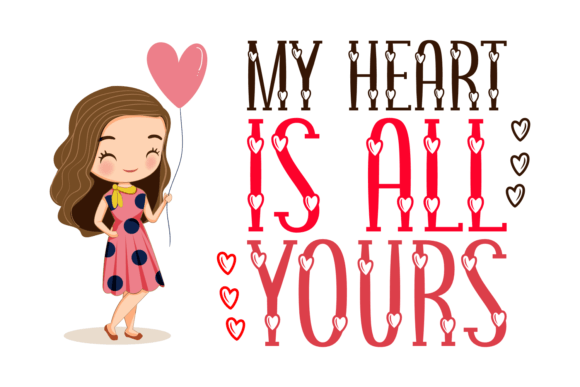 My Heart is All Yours: A Font That Tells Your Love Story