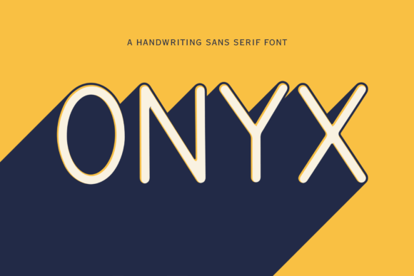 Onyx: A Bold Sans-Serif for Modern Brand Impact