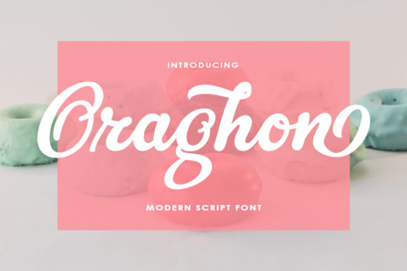 Oraghon: The Handwritten Font That Brings Artistry to Your Projects