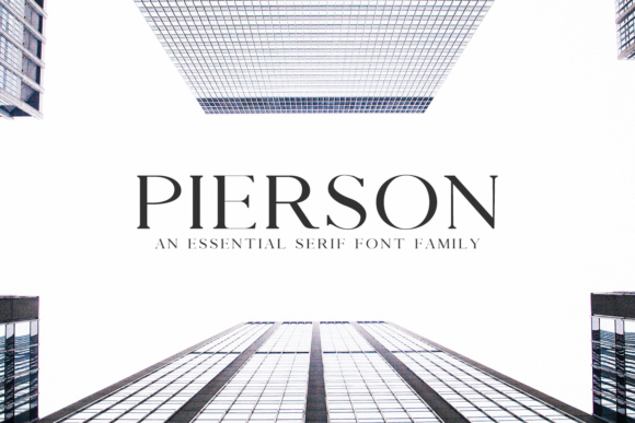Pierson: An Essential Serif for Modern Designers