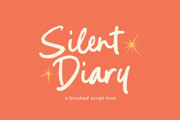 Silent Diary: A Brush Script with Soul