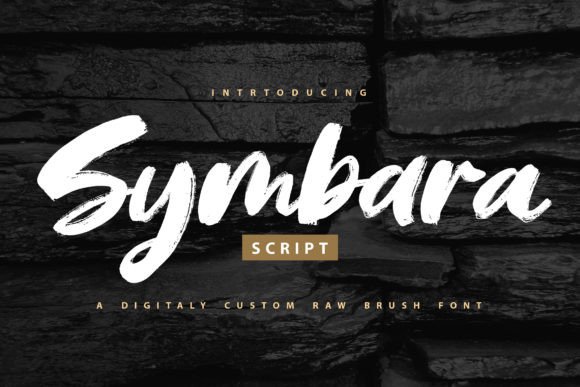 Symbara: The Bold Handwritten Brush Font That Brings Designs to Life