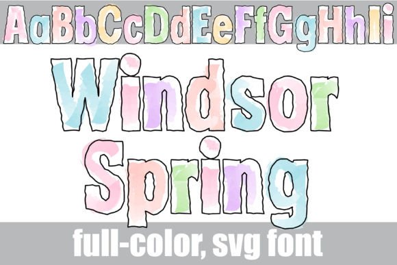 Windsor Spring: A Watercolor Serif for Modern Creativity